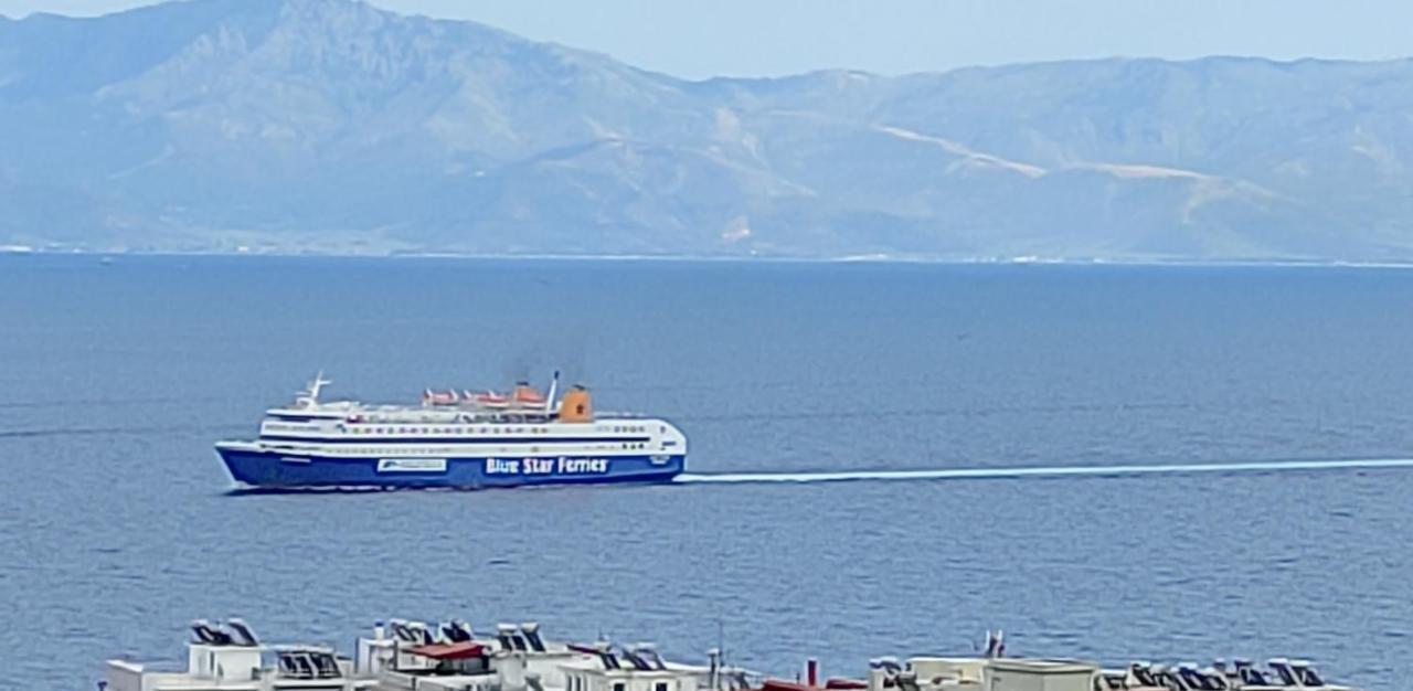 דירות קאבאלה Evris House Panoramic Sea View מראה חיצוני תמונה