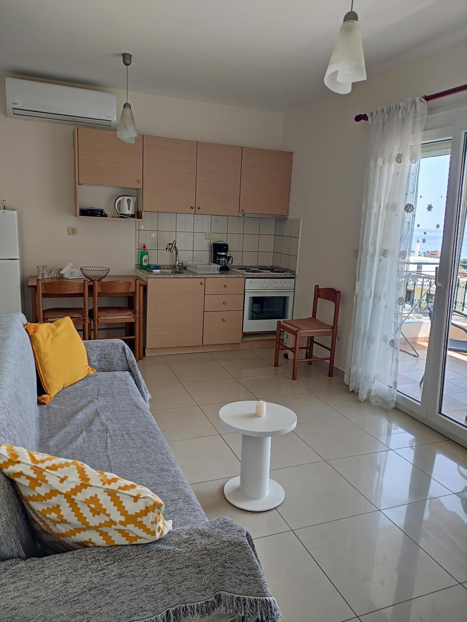 דירות קאבאלה Evris House Panoramic Sea View מראה חיצוני תמונה