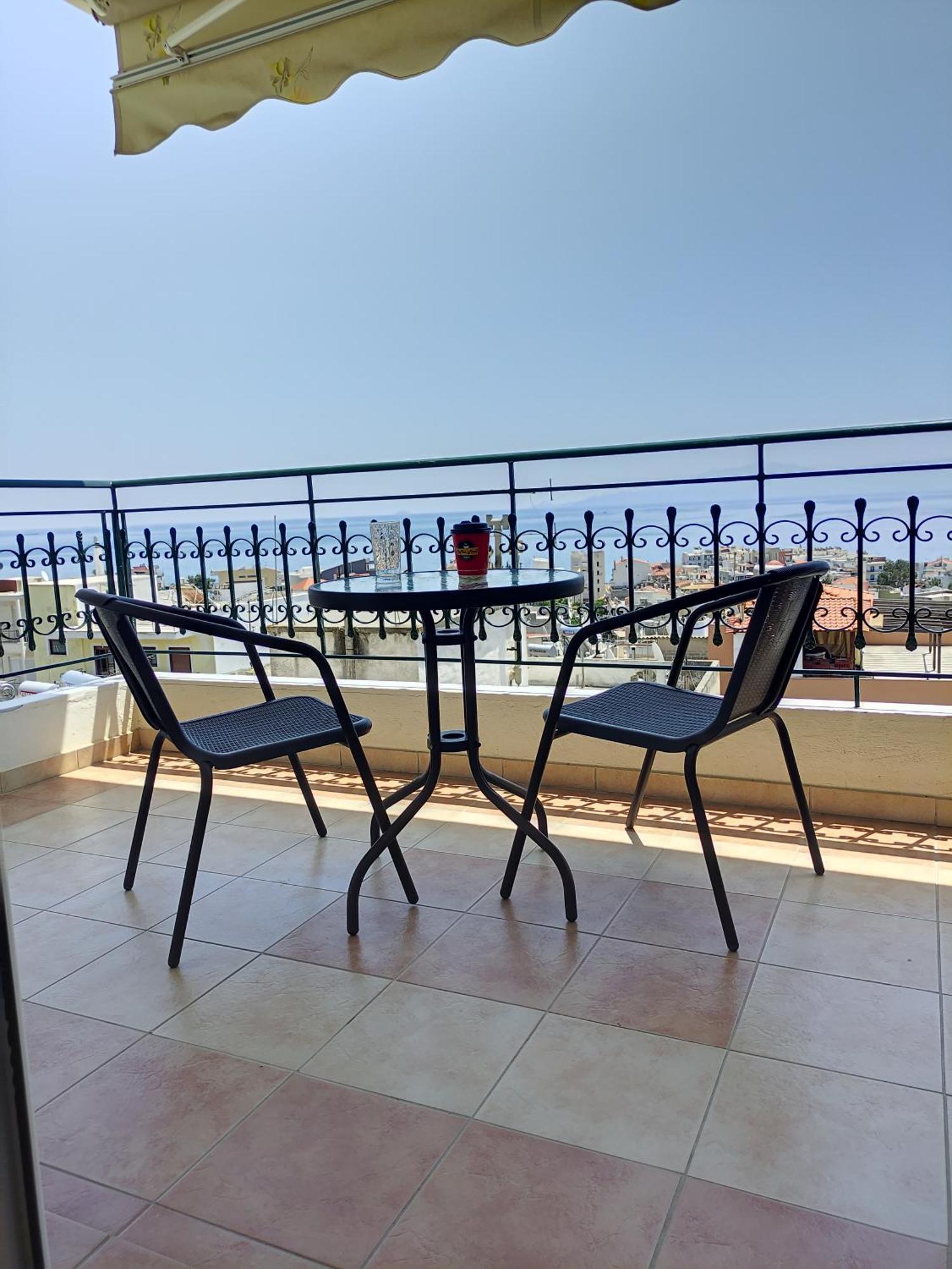 דירות קאבאלה Evris House Panoramic Sea View מראה חיצוני תמונה